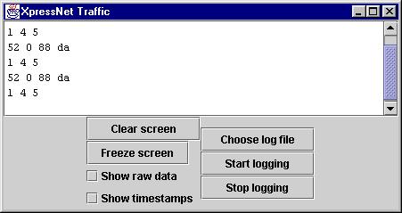 XpressNet Traffic Monitor Image