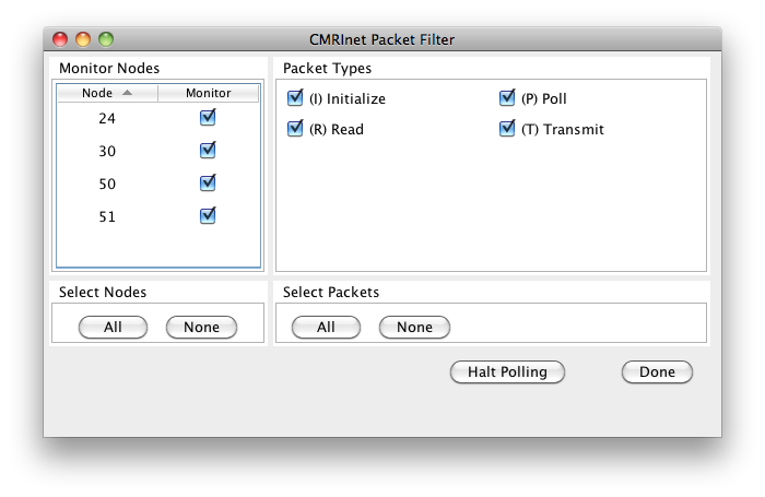 Network Packet Filer