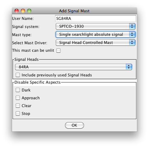 Add signal mast