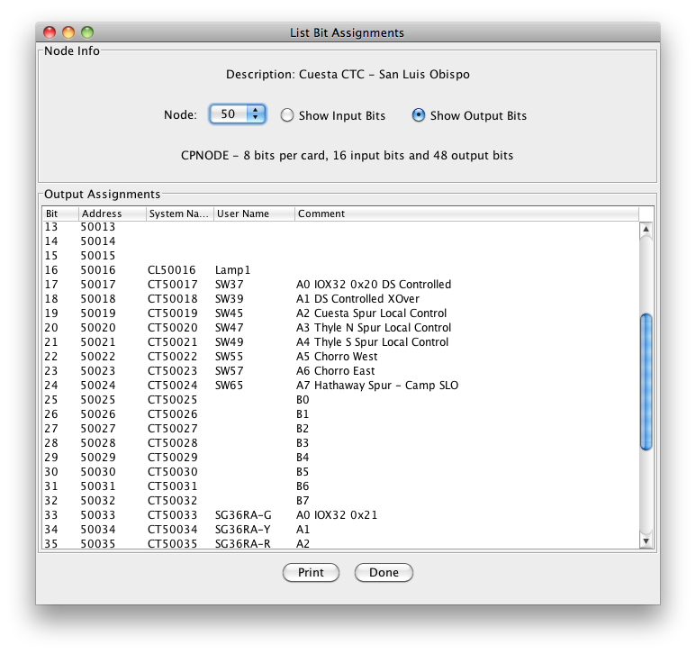 List Bit Assign