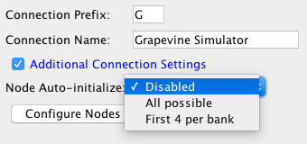 Grapevine Configuration Option