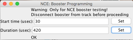 Booster Programming Pane