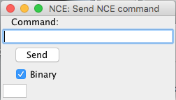 Send NCE Command Pane