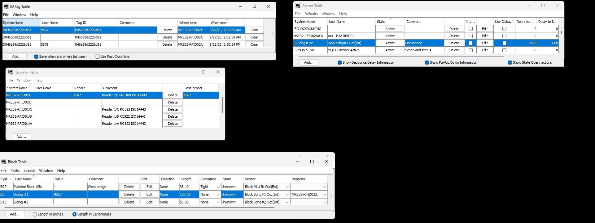JMRI Getting Started With RFID