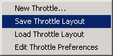 save throttle layout