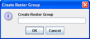 create roster group