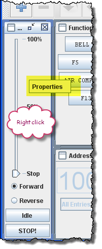 context menu