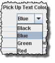 pick up color