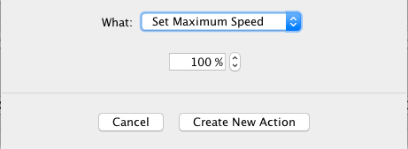 max speed action