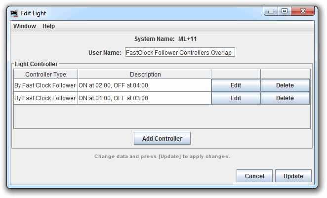 Multiple Fast Clock Follower Light Controllers