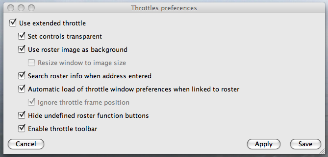 Throttle Pref pane