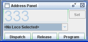 Throttle address frame