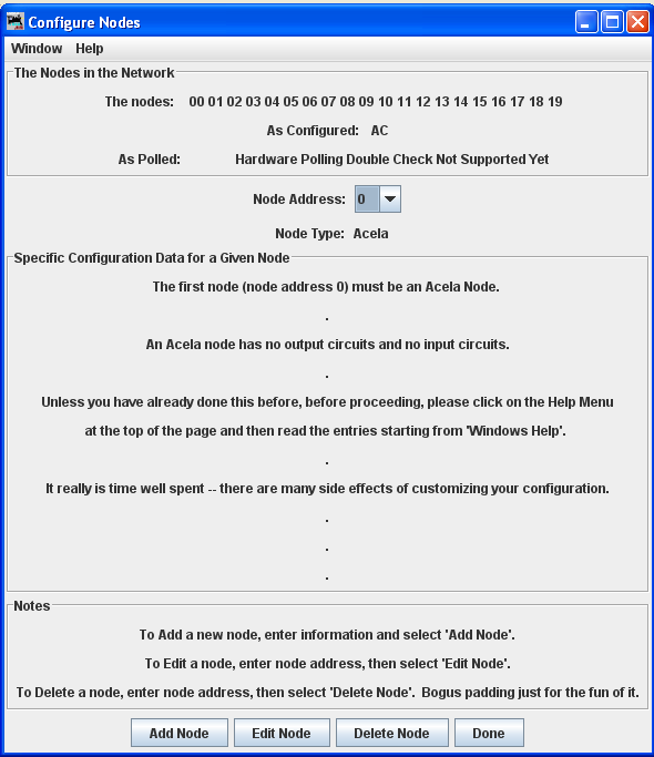 Configure Nodes