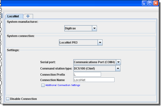 connectionpane