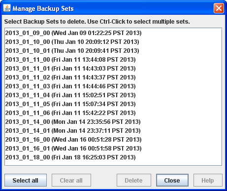 auto backup