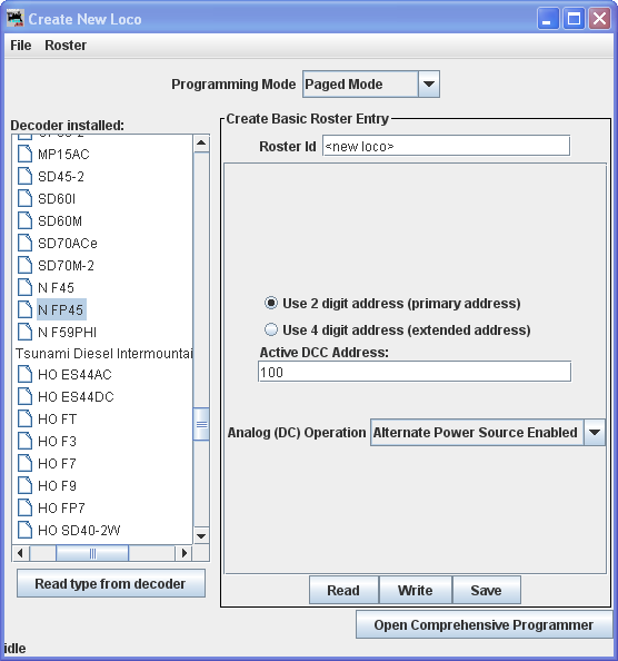 decoder ltype