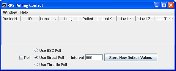 RPS Polling contorl