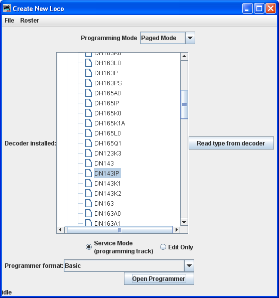 decoder select