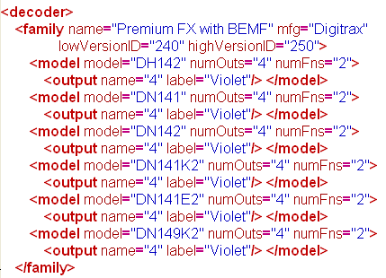 decoder famil