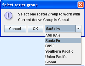 Set Active Roster Group